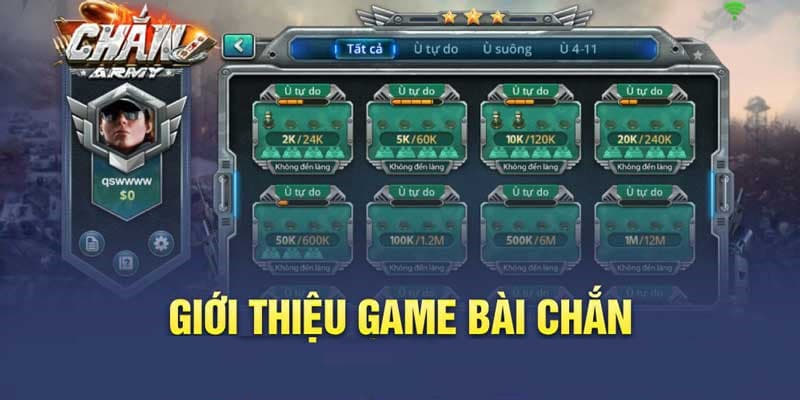 Giới thiệu game bài Chắn Quân Đội tại J88